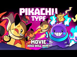 PIKACHU TYPE SWAP ANIMATION - POKEMON CARTOON FANMADE