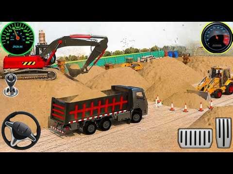 Road Builder Excavator Simulator - Real City Construction 3d Mobile Gameplay 🏗️ Wheelkeys