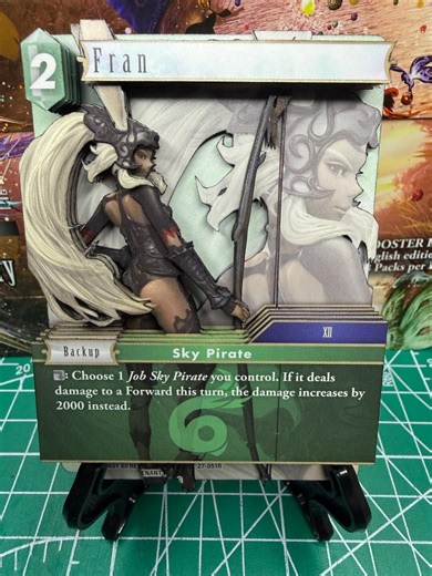 3D Shadowbox FFTCG Cards (bakool Ja Ja, Riddar, Fran, Cid Aulstyne, Mayakov and Kylma) - Etsy