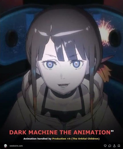 DARK MACHINE THE ANIMATION Releases First Trailer and Key Visual Series Features Staff from Code Gea