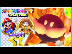 Mario Party Star Rush - Toad Scramble: World 1 | Local 2-Player Gameplay! [Nintendo 3DS]