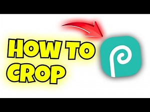 how to crop in photopea