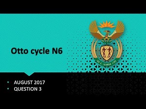 POWER MACHINES N6 | Otto cycle | AUGUST 2017