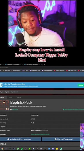How to get Bigger lobby mod in Lethal Company. Up to 50 Players on one map! #HowtoLethalCompany #l#lethalcompay #lethalcompanygame #fyp #howto #mods