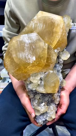 Calcite with matrix beautiful collection ready for sale Available .dm me . #calcite #calcite #chineseminerals #flourite #quartz #mineralcrystal | Chinese Minerals
