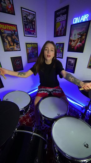 Sunshine Drum Cover by a Talented Girl Drummer