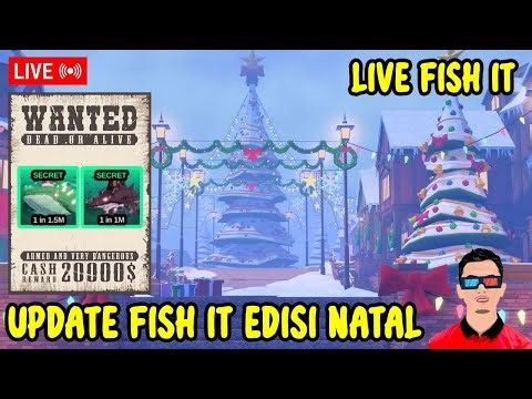 MABAR di Pulau baru, Christmas island, bisakah menarik secret hari ini? | Fish it Roblox #shorts