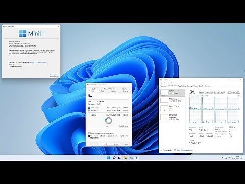 Mini11 - Windows 11 but with only what the user needs