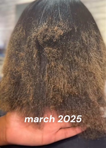 The progress in almost a year is so significant 😍🙌🏾 @h2salonbrooklyn #daileygreene #h2salon #h2salonbrooklyn #bigchopjourney #silkpress