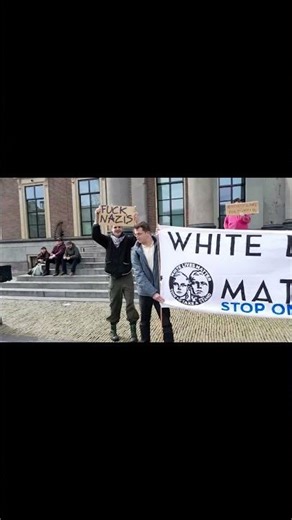 Antifa Trolling Dutch Nazis