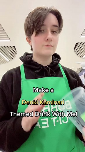 Denki Inspired Bubble Tea Recipe ⚡️