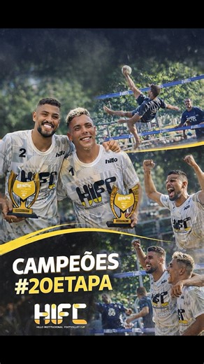 OAI publicidade | marketing on Instagram: "🏆 Final da Etapa #20 Amador – HIFC Fernando e Gui confirmaram o favoritismo e conquistaram o título da etapa após uma final muito disputada, marcada por intensidade, estratégia e alto nível técnico. A dupla manteve a consistência do início ao fim do jogo, controlando os momentos decisivos e aproveitando melhor as oportunidades em quadra. O entrosamento e a leitura de jogo fizeram a diferença nos pontos mais importantes da partida. A final foi um reflex
