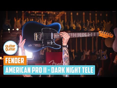 Fender American Professional II Telecaster Dark Night | FIRST LOOK