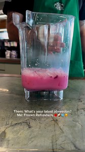 We're refreshing our menu with… you guessed it, Frozen Refreshers! Summer's here, and so are four new variations of Refreshers. This time, all iced! ❤️ Frozen Strawberry and Açai Lemonade (swap lemonade for coconut milk in the Pink Drink). 🧡 Frozen Mango Dragonfruit Lemonade (swap lemonade for coconut milk in the Dragon Drink) | Starbucks Australia