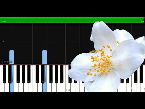茉莉花 - Mo Li Hua (Jasmine Flower) - Traditional Chinese - Easy Piano Music - EASY