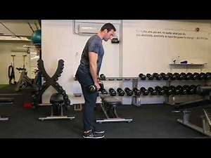 Dumbbell Straight Leg Deadlift (RDL)