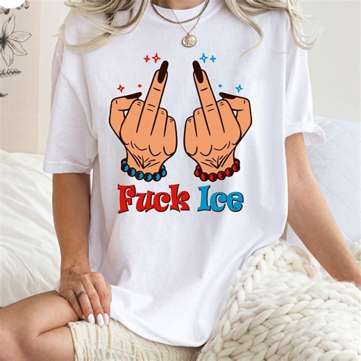 Fuck ICE Shirt, Abolish ICE Sweatshirt, Anti ICE Protest Shirt, Bold Statement Tee, Political Activism Apparel, Human Rights T-shirts - Etsy