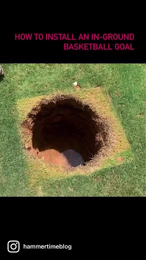 Cómo instalar un aro de baloncesto en el suelo