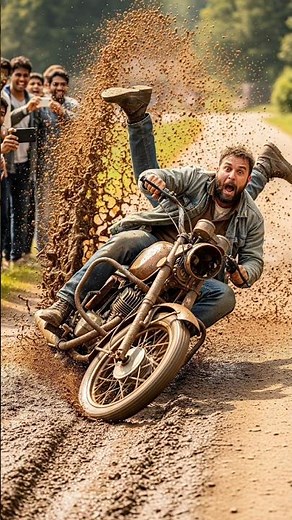 Crazy biker🤣 Try Not To Laugh Challenge #shorts #funny