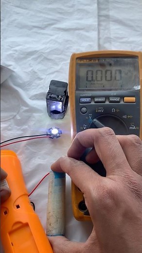 DP LED Light Not Working? Fix Damage Battery with 18650 Cell | 3V LED Test