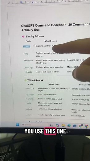 How to Use ChatGPT’s Secret Command Menu (Free Guide for Beginners) #chatgpt #chatgpttips