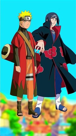 All Akatsuki vs Naruto 💚 #akatsuki #naruto