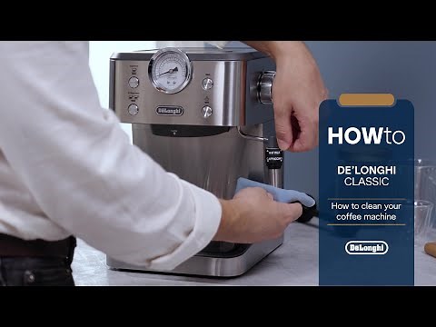 De'Longhi Classic | How to clean your coffee machine