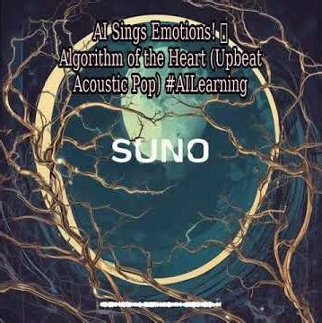 AI Sings Emotions! 💖 Algorithm of the Heart (Upbeat Acoustic Pop) #AILearning