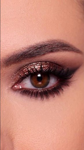 Copper Eye Makeup Tutorial #makeup #makeuptutorial #eyemakeup #shorts #youtubeshorts