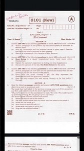 English set A 1st year important model papers #intermediate #interpracticalupdates