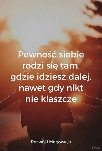 ⭐ „Jak budować pewność siebie, gdy nikt w Ciebie nie wierzy”  Nikt...