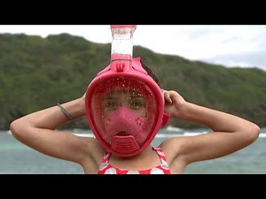 Full-face snorkel masks raise safety concerns