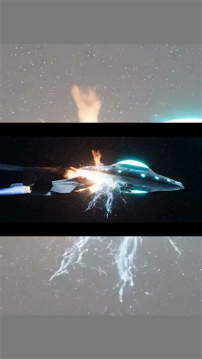 Epic Fighter Jet vs UFO Battle in the Sky 🚀🛸