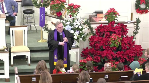 12-21-2025 CHBC 9:30 AM Worship Service |Dr. Mike Hatfield: “Journey to Bethlehem: “What’s In a Name”| Scriptures: Isaiah 7: 10-16 & Matthew 1: 18-23 | Music: O Come All Ye Faithful, O Come O Come Emmanuel, Gloria, Doxology, Come Thou Long Expected Jesus | Musicians –Rob Bailey: Organ, | Mike Hatfield: Guitar| Mike Dehart: Guitar |Sound & Livestream: Zach Ronspees | Projection, & Graphics: Jim Keene | May Not Be Rebroadcast Without Permission | Chatham Heights Baptist Church