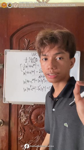 𝐌𝐚𝐭𝐡𝐞𝐦𝐚𝐭𝐢𝐂𝐄𝐀𝐧 𝐂𝐥𝐢𝐧𝐢𝐜 | Episode 1: Separation of Variables (Differential Equations) Happy New Year, CEAnians! As 2026 unfolds, let us welcome our new segment, 𝗠𝗮𝘁𝗵𝗲𝗺𝗮𝘁𝗶𝗖𝗘𝗔𝗻 𝗖𝗹𝗶𝗻𝗶𝗰, wherein our tutors will curate tutorial videos to ease your learning experience! Episode 1: 𝗧𝗼𝗽𝗶𝗰: Separation of Variables 𝗧𝘂𝘁𝗼𝗿: Justin Lawrence Arias (BS ChE) See you in our next episodes! #MathematiCEAn #MathematiCEAnClinic #UniversityOfLuzon #QualityEducation | Mathem