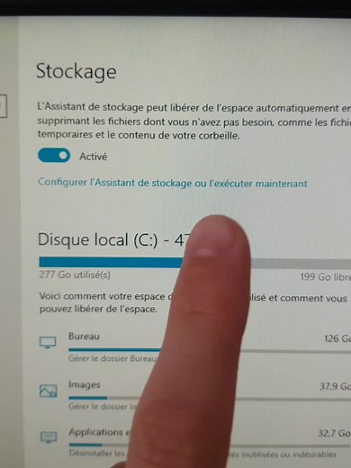 Comment libérer de l'espace de stockage sur son PC ? #astucepc #informatique #windows #astuce #tips #pc #france🇫🇷 #astucefrance