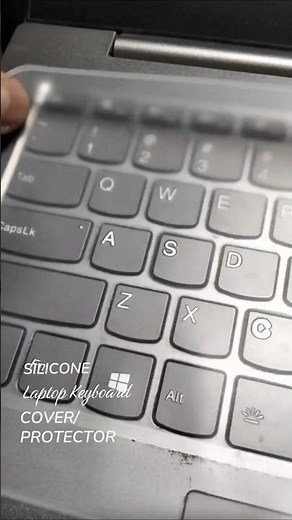 SILICONE LAPTOP KEYBOARD COVER #siliconekeyboardcover #keyboardprotector #laptopaccessories