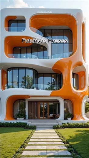High-Tech Home Exterior Look | Futuristic House Designs 2025
