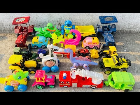 Gadi Wala Cartoon Toy Truck Tractor JCB Jeep Car & Helicopter Video For Kids | toy car |#cartoon