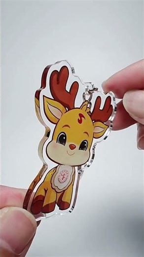 Custom Acrylic Keychain Charm #DIY