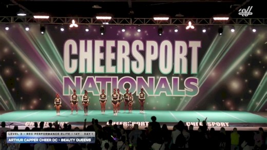 Arthur Capper Cheer DC - Beauty Queens [2026 L3 - Rec Performance Elite - 14Y Day 1] 2026 CHEERSPORT National All Star Cheerleading Championship