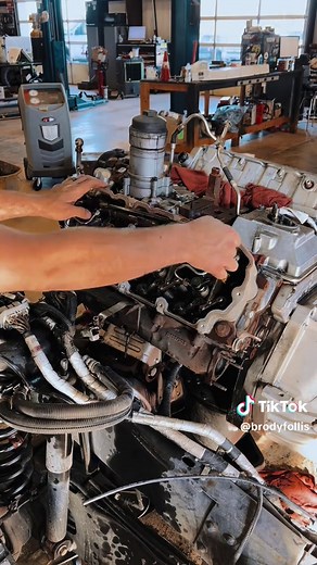 6.4 Powerstroke Upgrade: Head Studs and Gaskets Installation