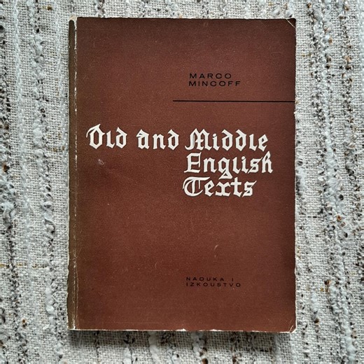 Vintage English Book: Old and Middle English Texts (1965) - Etsy