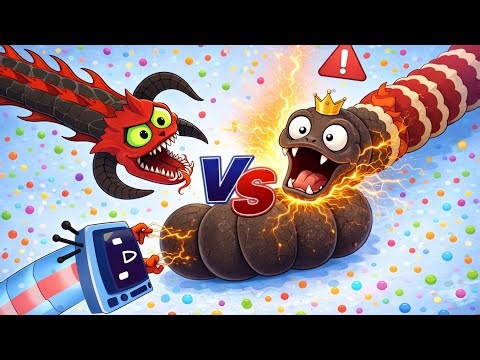 Snake io game/high score killed my snake 🐍/OMG 😱🥺