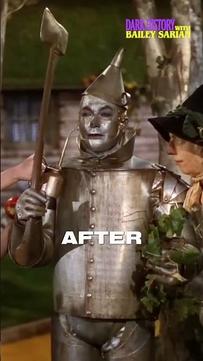 Poisonous makeup nearly killed the original Tin Man