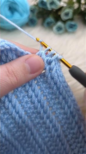 crochet pattern #crochet #knitting #tunisian #shorts