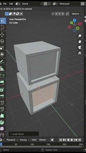 Robot Modelling In Blender Tutorial #shorts #blender #blendertutorial #blender3d #3d