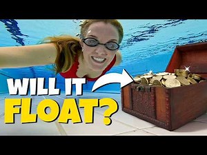 Can I lift the sunken TREASURE?! | Floating and Sinking | Maddie Moate