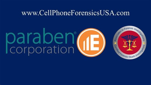 Mobile device forensic imaging by CellPhoneForensicsUSA.com partnership with Paraben Corporation