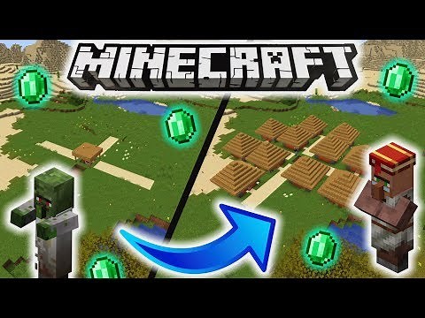 How to build a Minecraft village + villager 👨🌾 || Tutorial 1.14 (Survival Mode)
